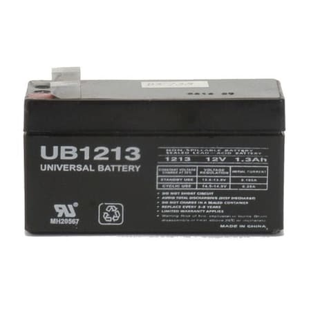 Bsc Preferred UPG 12V 1.3Ah Sealed Lead Acid - AGM - VRLA Battery - F1 UPG-D5738